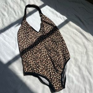 American Apparel bodysuit Cheetah
